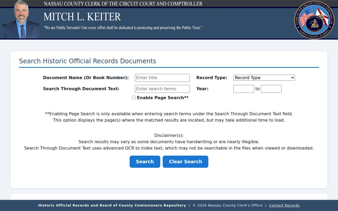 Hempstead previous residents historic grantor grantee deed index